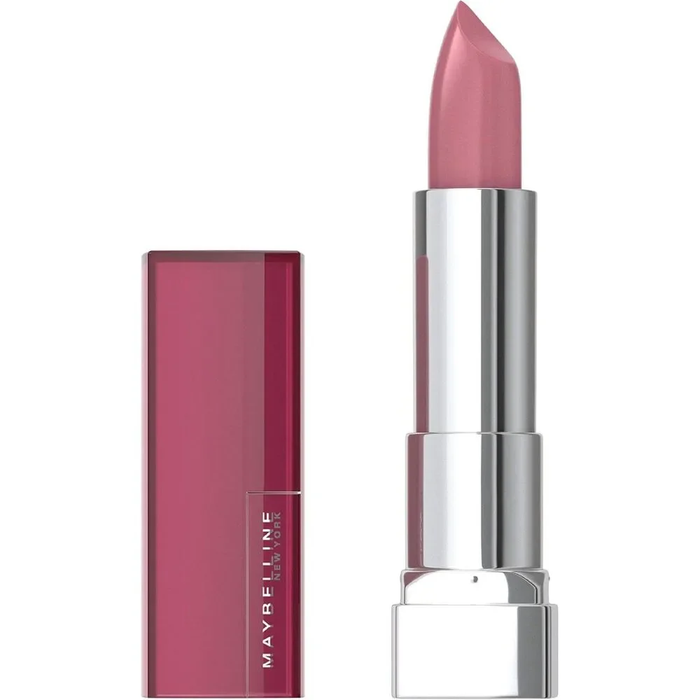 Romantic Rose Pink Maybelline Color Sensational Cream Finish Lipstick